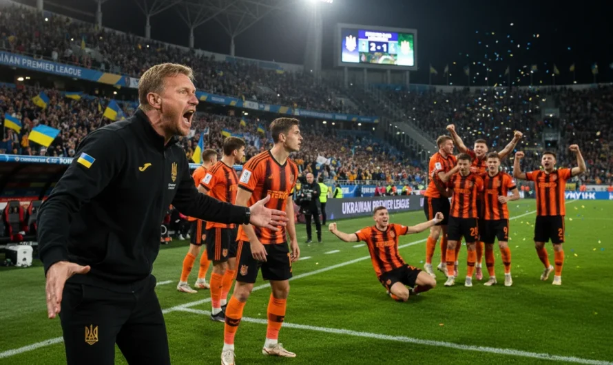 Arda Turan Ukrayna’da Tarih Yazıyor: Shakhtar Donetsk Zirvede