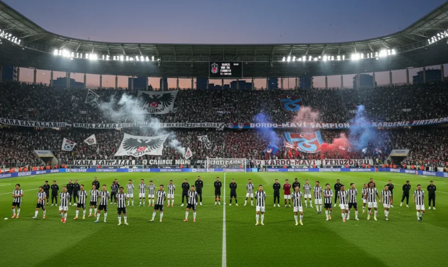 Süper Lig’de Büyük Final Öncesi: Beşiktaş-Trabzonspor Derbisi 9 Mayıs’ta
