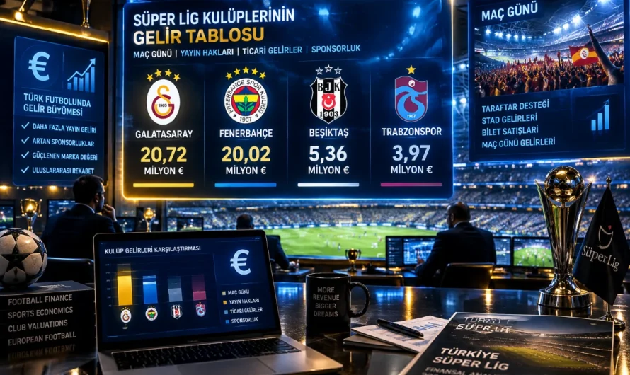 Avrupa Arenasında Türk Takımlarının Kasası Doluyor: Güncel UEFA Gelirleri